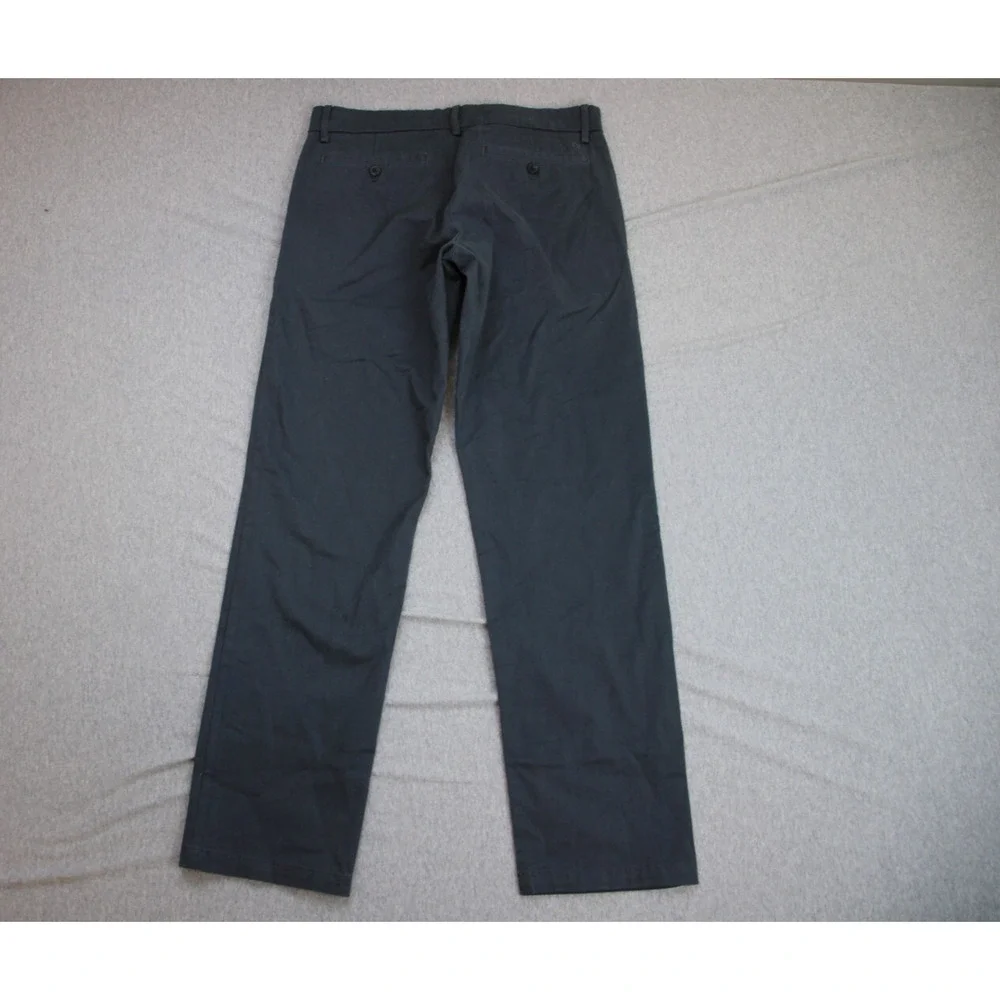 Banana Republic Pants Mens 30 X 32 Gray Chino Cotton‎ Blend Stretch Straight